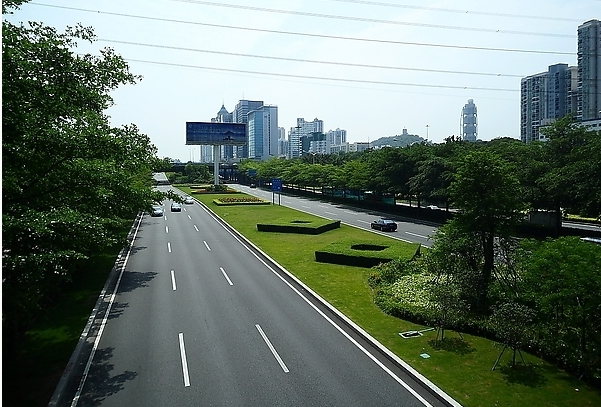 普宁县永乐大街北段道路